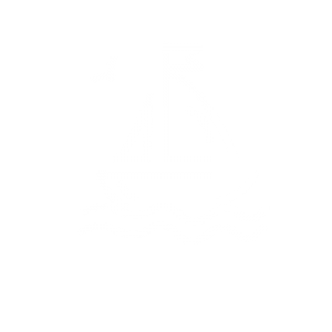 pictogramme d'un bateau à la mer